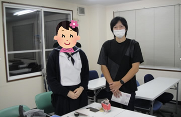 2026年 北海道大学合格（担当の専任講師と）